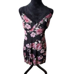Urban Renewal for Urban Outfitters Floral Lined Slip Dress EUC Juniors M/L